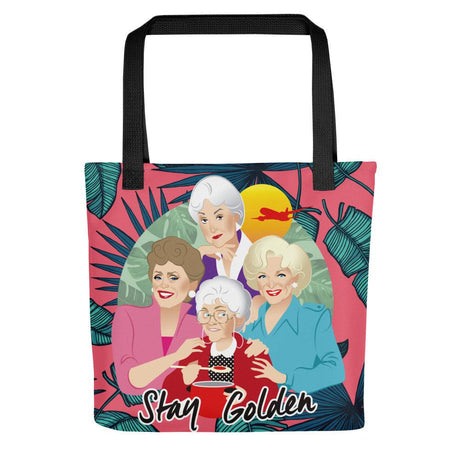 Stay Golden Reimagined (Tote bag)-Bags-Swish Embassy
