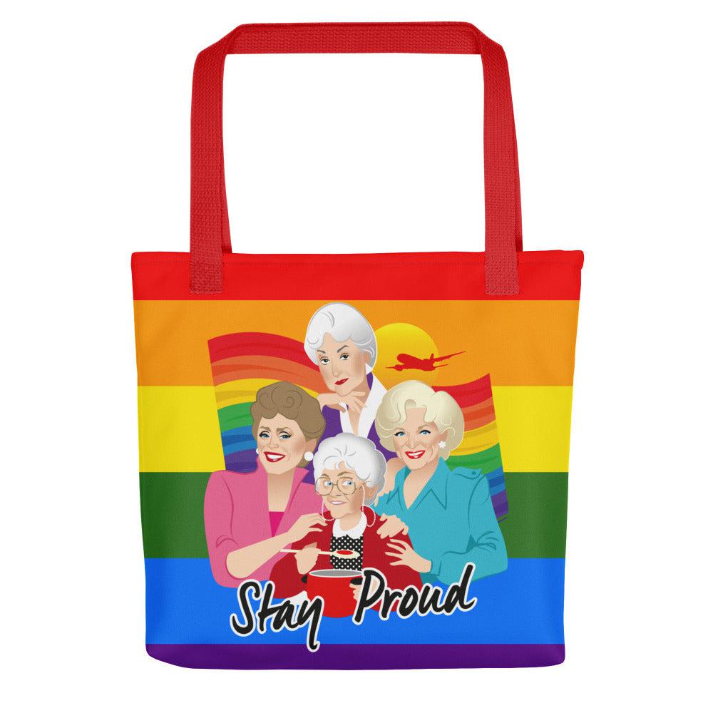 Stay Proud (Tote bag)-Bags-Swish Embassy