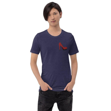 Stiletto (Embroidered)-Embroidered T-Shirts-Swish Embassy