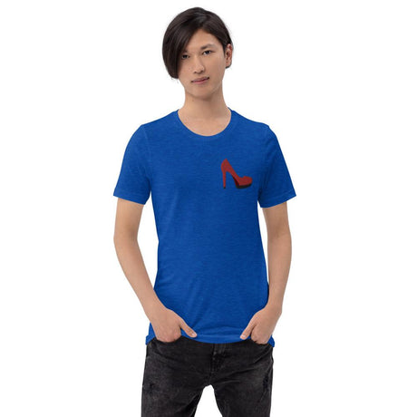 Stiletto (Embroidered)-Embroidered T-Shirts-Swish Embassy