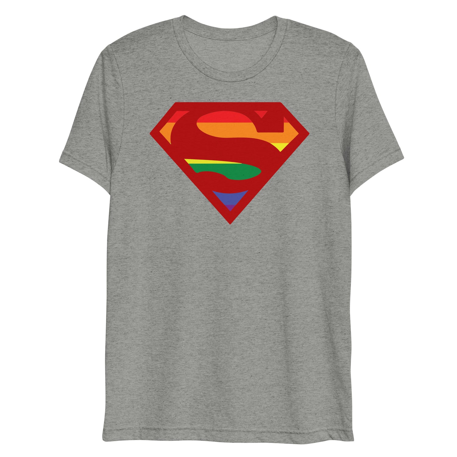 Super Gay (Triblend)-Triblend T-Shirt-Swish Embassy
