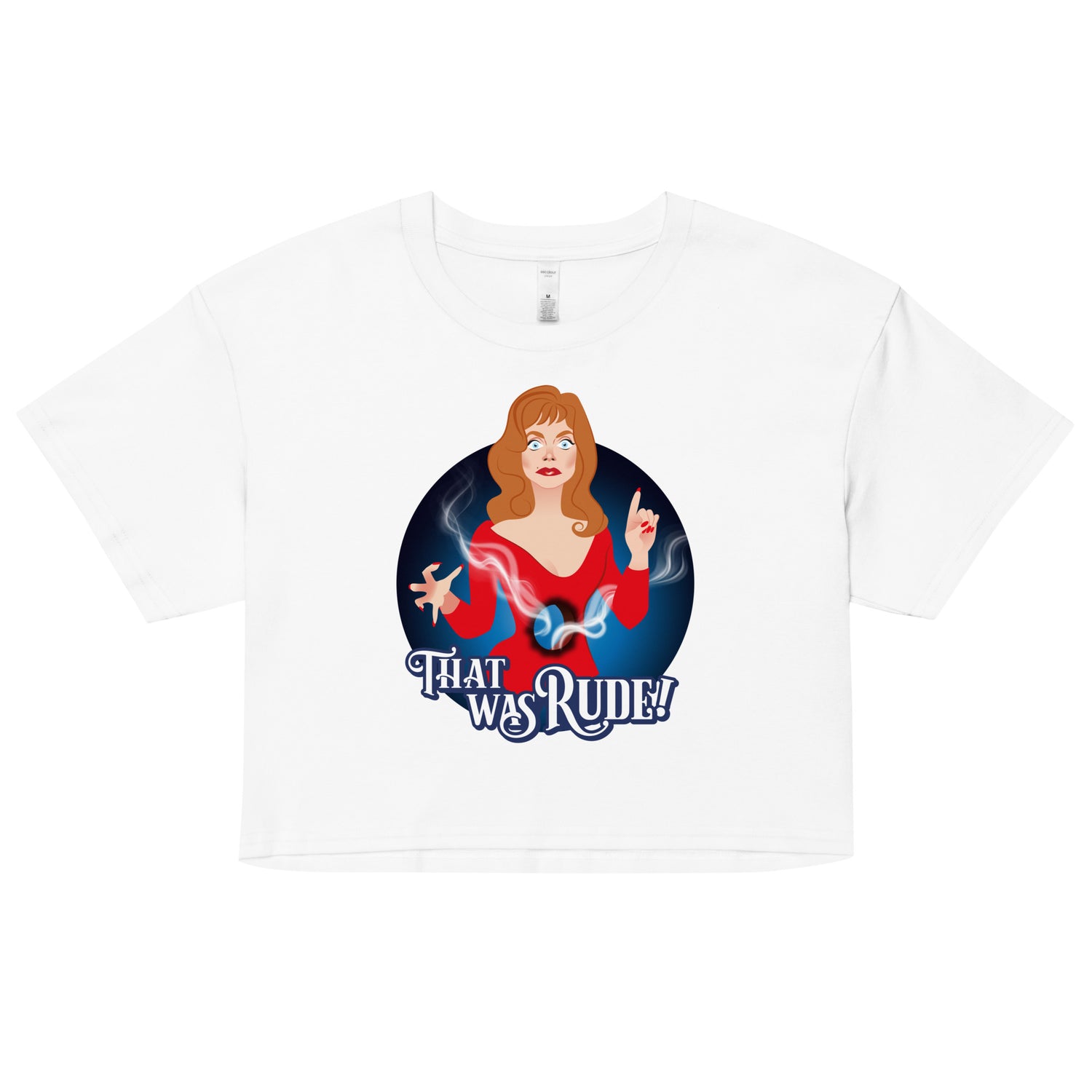 That Was Rude (Crop Top)-Crop Top-Swish Embassy