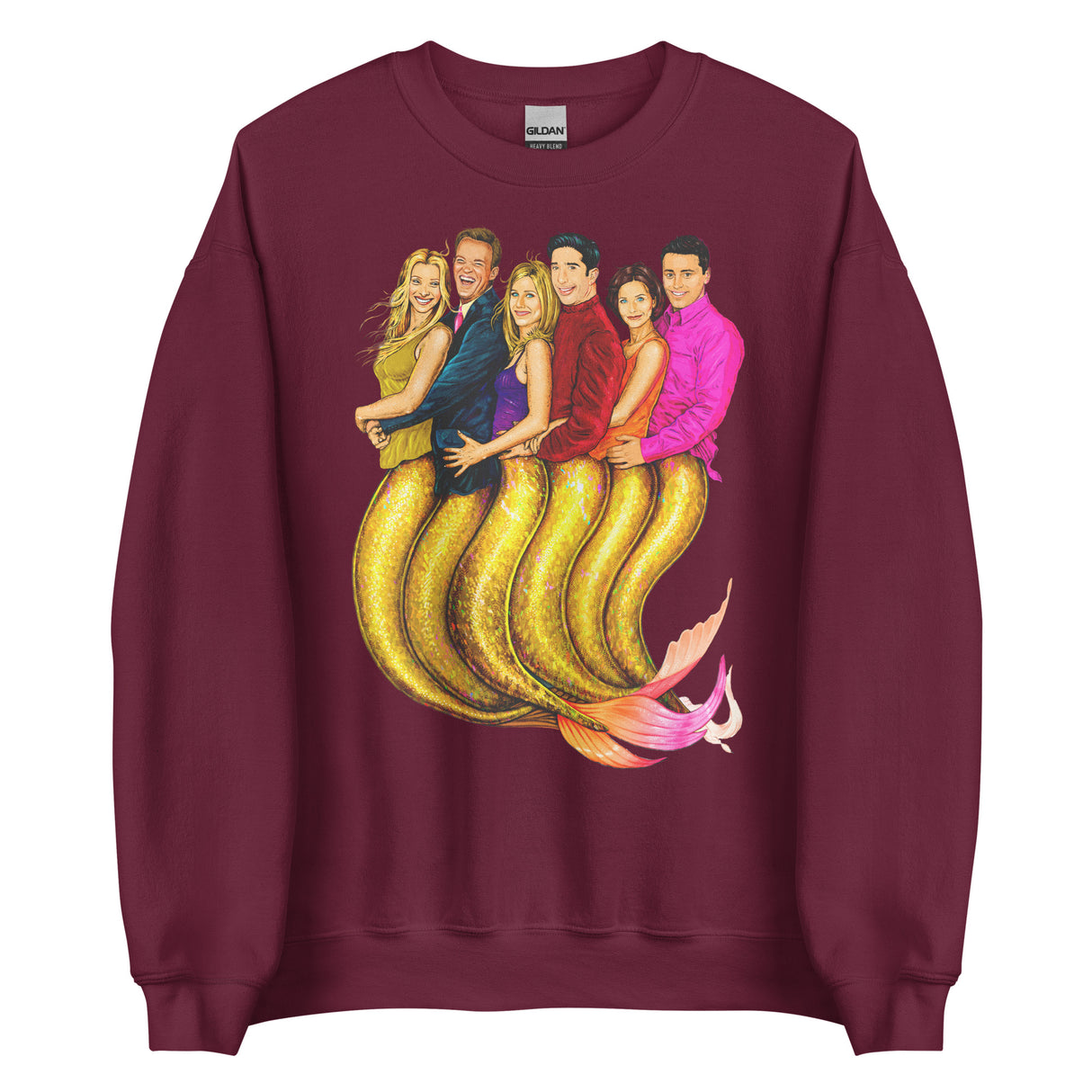 The One Where They're Mermaids (Sweatshirt)-Sweatshirt-Swish Embassy