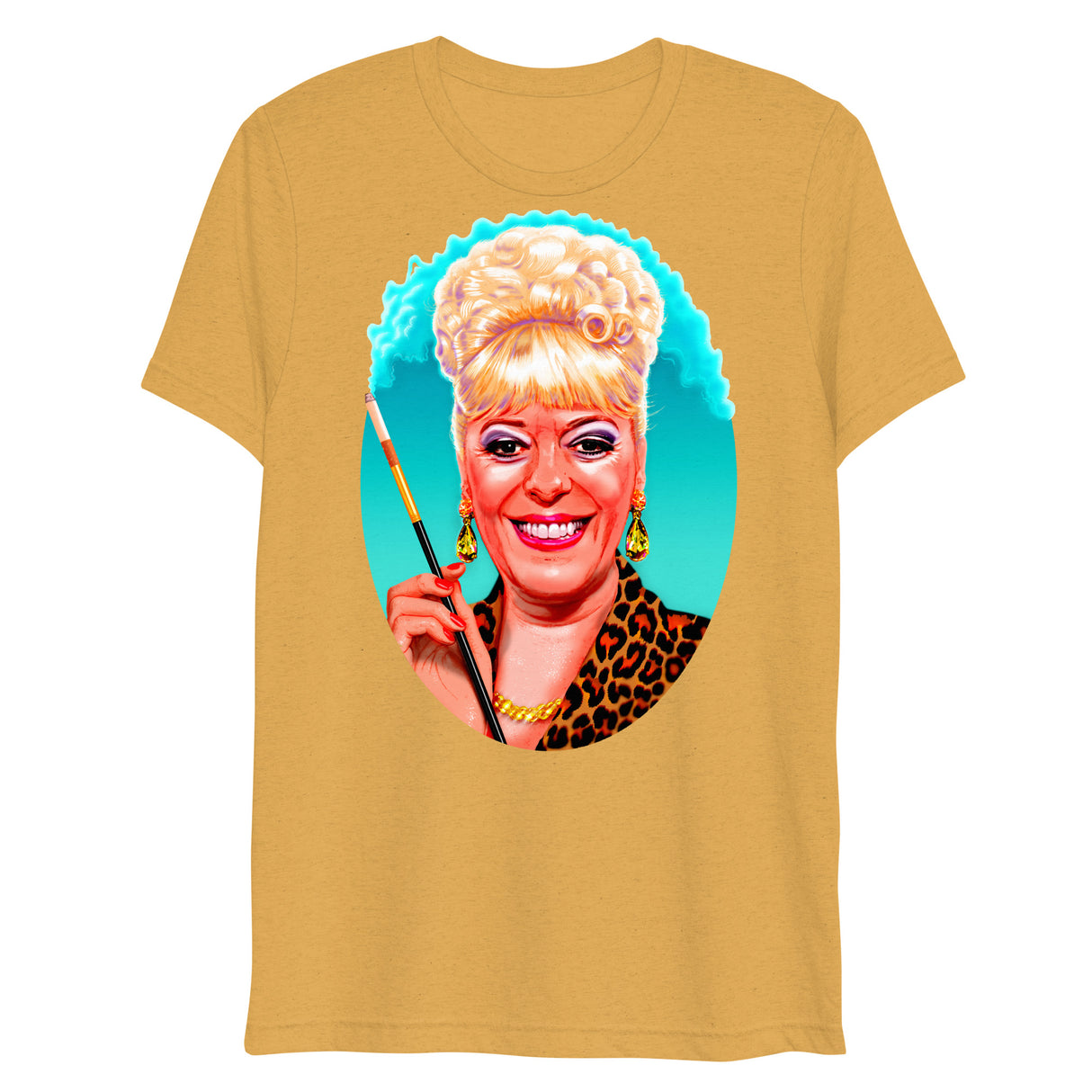 The Queen of The Street (Triblend)-Triblend T-Shirt-Swish Embassy