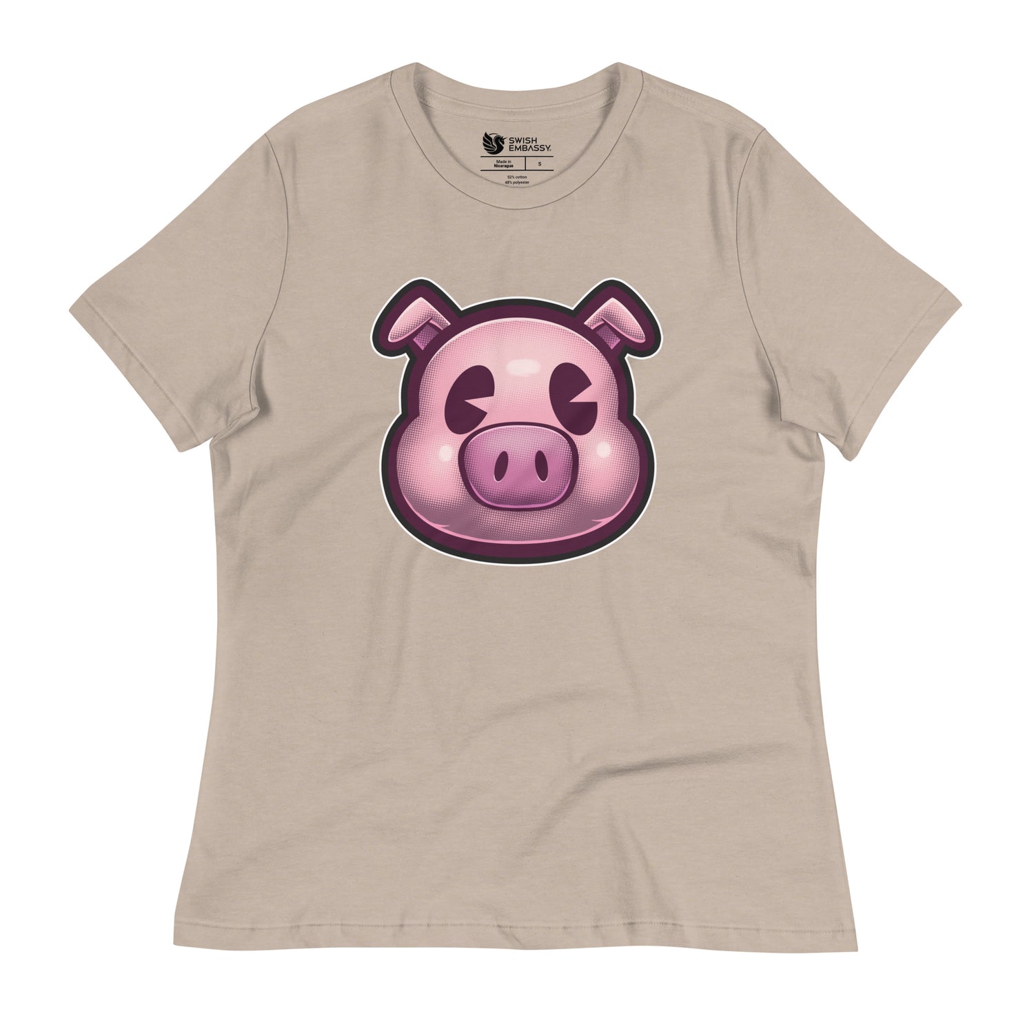 This Little Piggy (Women's Relaxed T-Shirt)-Women's T-Shirts-Swish Embassy