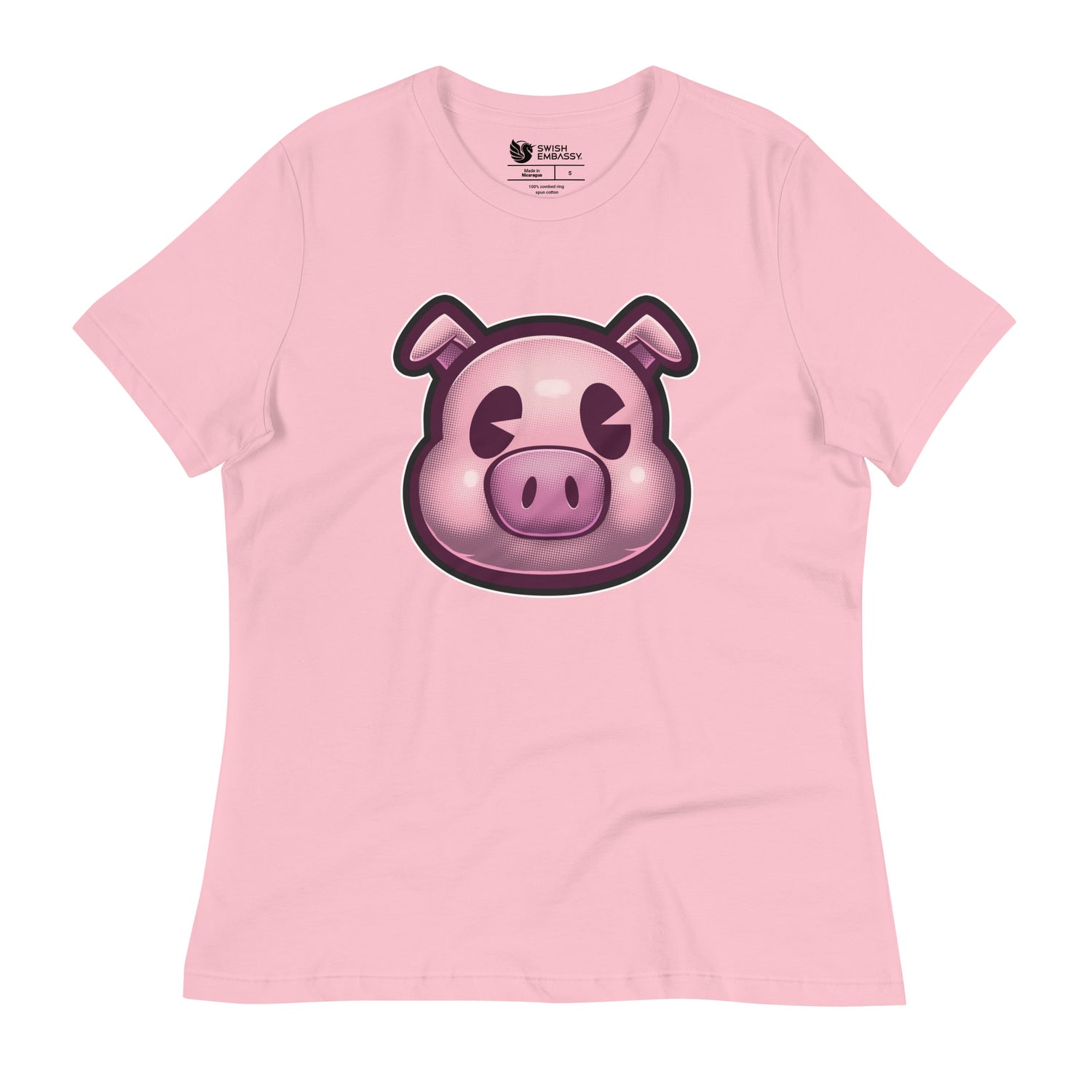 This Little Piggy (Women's Relaxed T-Shirt)-Women's T-Shirts-Swish Embassy