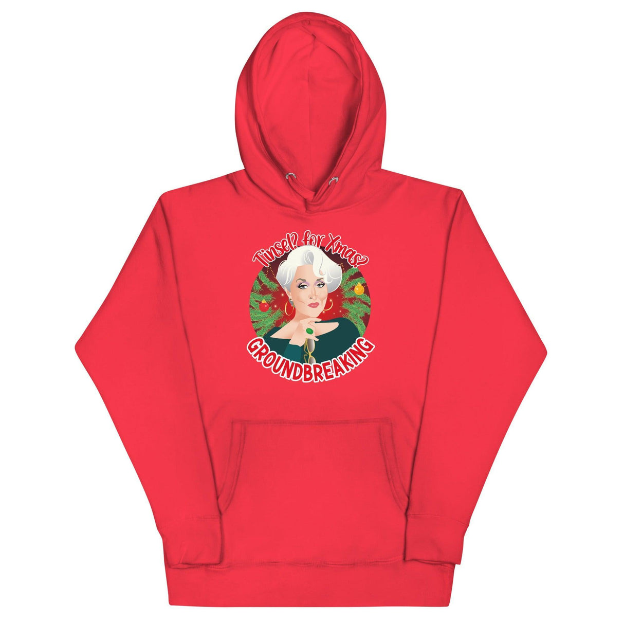 Tinsel for Xmas? Groundbreaking (Hoodie)-Hoodie-Swish Embassy
