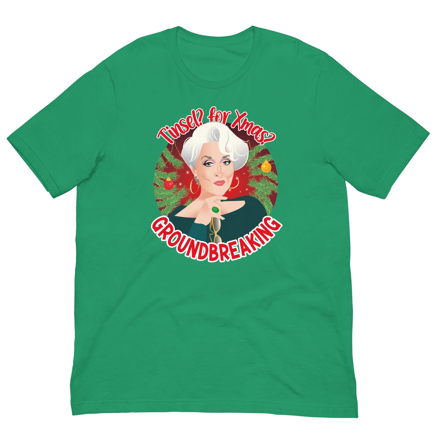 Tinsel for Xmas? Groundbreaking-T-Shirts-Swish Embassy