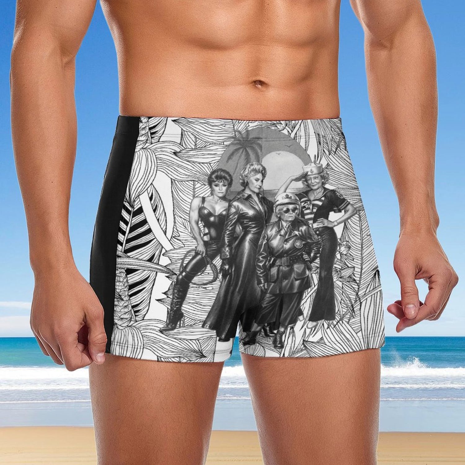 Tom of Shady Pines (Square Cut Trunks)-Square Cut Trunks-Swish Embassy