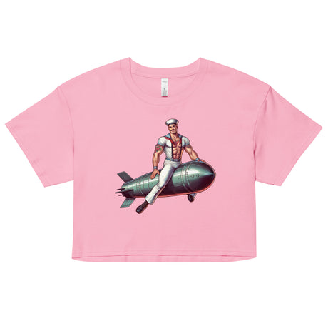 Torpedo Away (Crop Top)-Crop Top-Swish Embassy