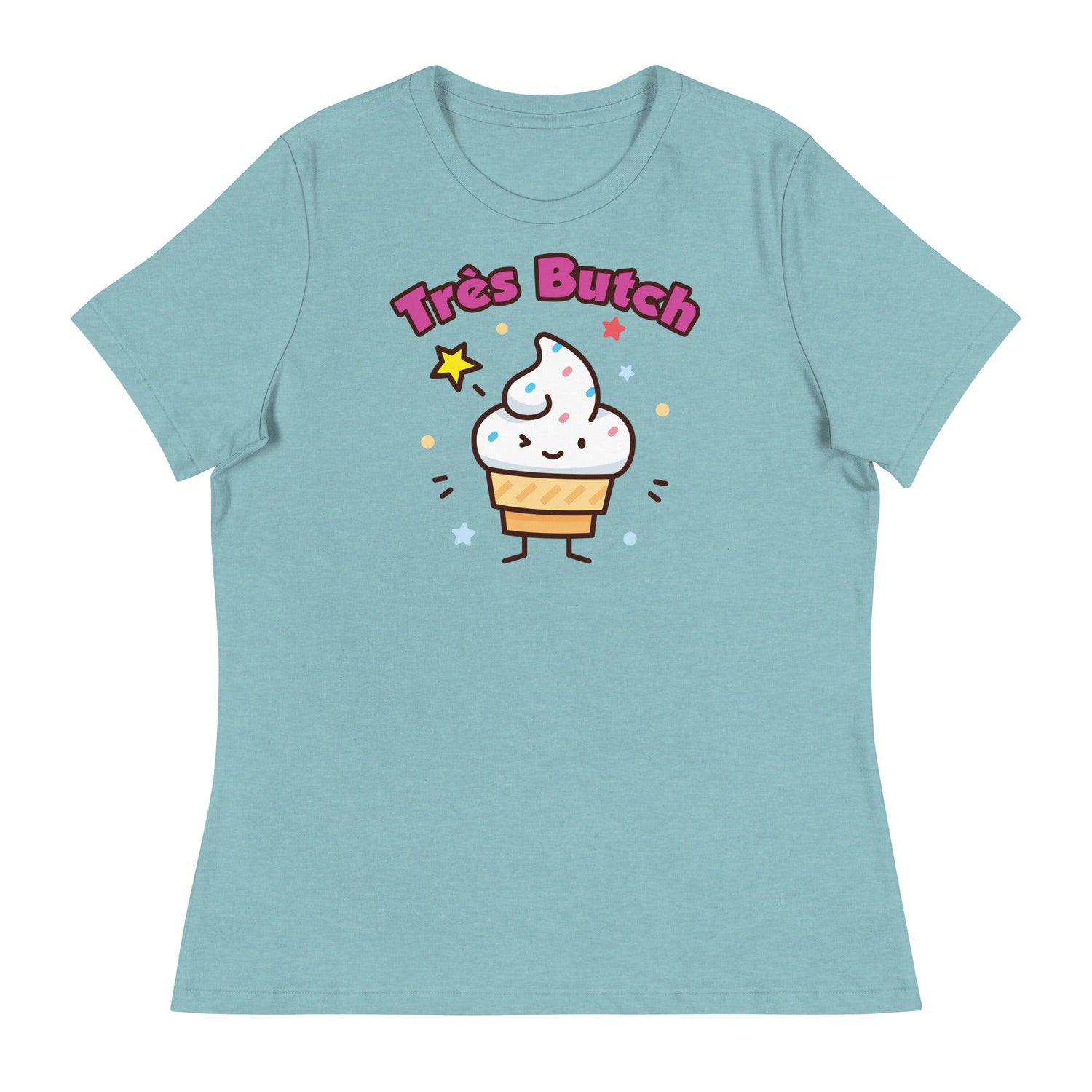 Tres Butch (Women's Relaxed T-Shirt)-Women's T-Shirts-Swish Embassy