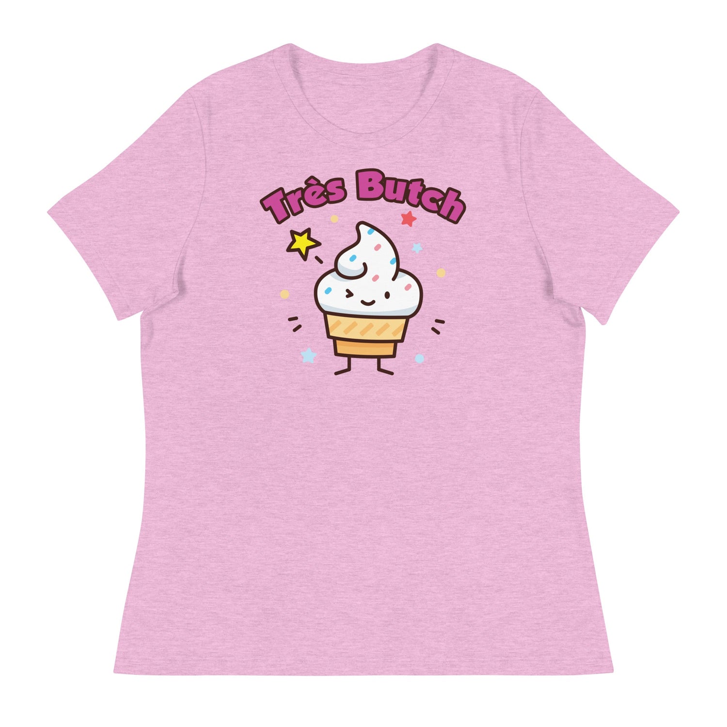 Tres Butch (Women's Relaxed T-Shirt)-Women's T-Shirts-Swish Embassy