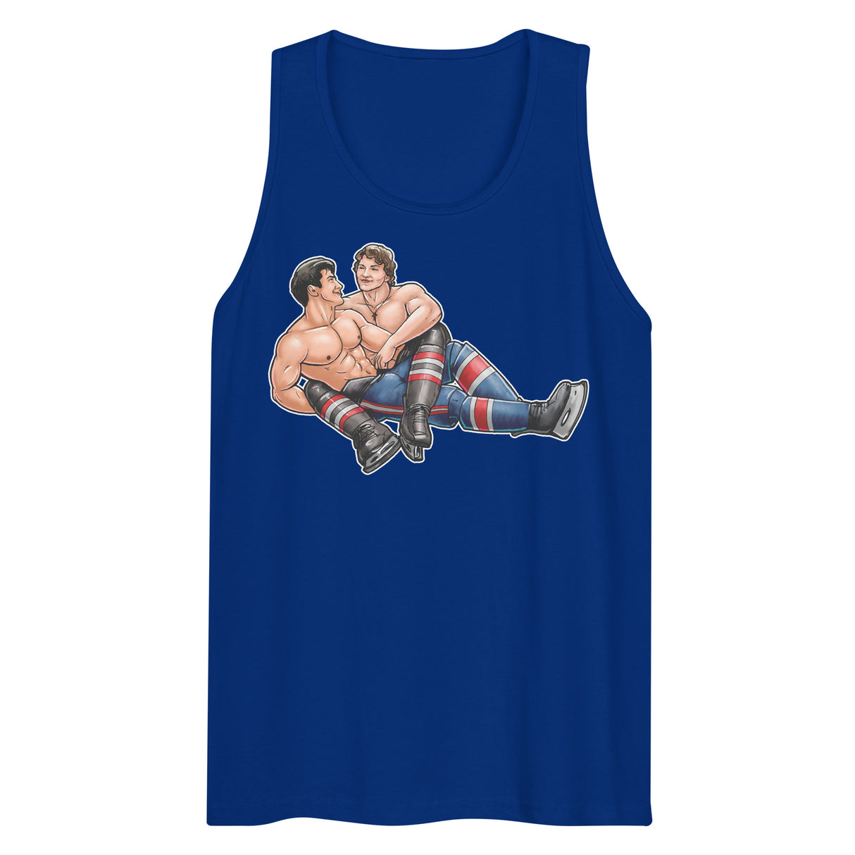 Two Man Advantage (Tank Top)-Tank Top-Swish Embassy