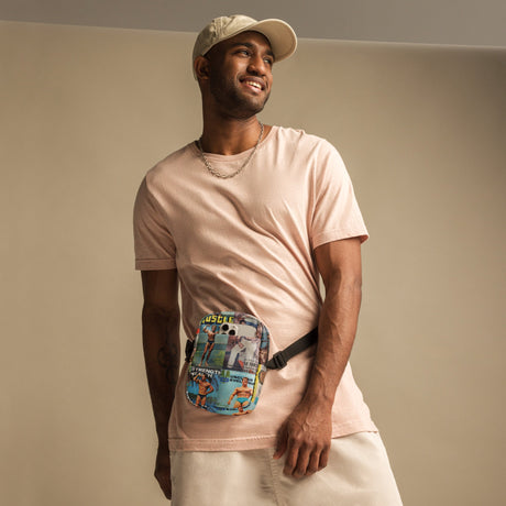 Vintage Gay Beefcake (Crossbody Bag)-Crossbody Bag-Swish Embassy