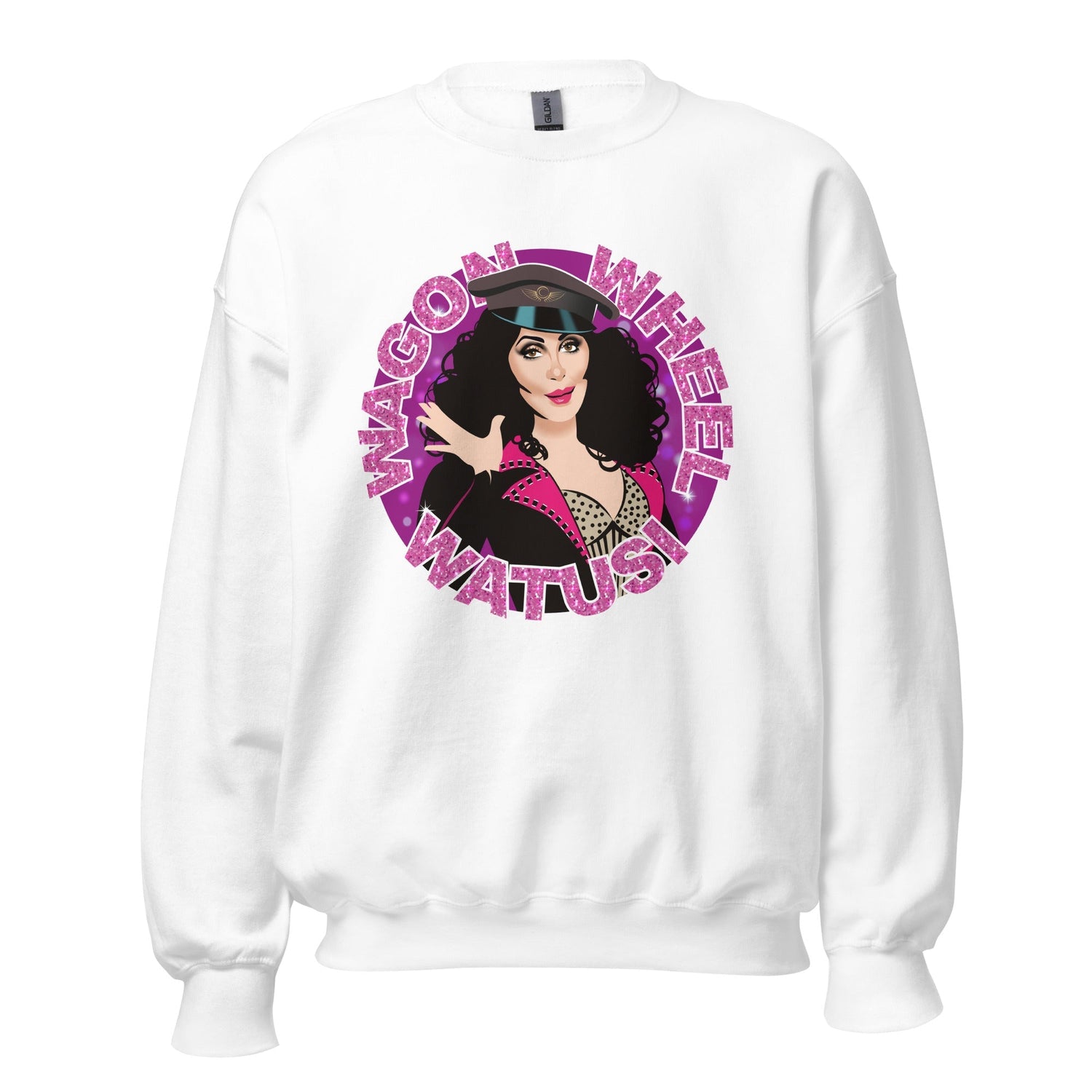 Wagon Wheel Watusi (Sweatshirt)-Sweatshirt-Swish Embassy