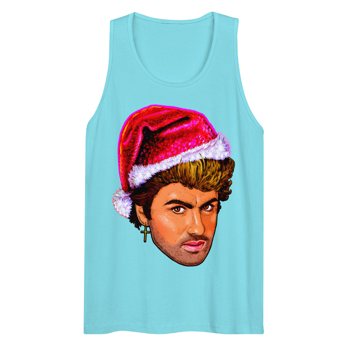 Wake Me Up Before You Ho Ho (Tank top)-Christmas Tank Tops-Swish Embassy