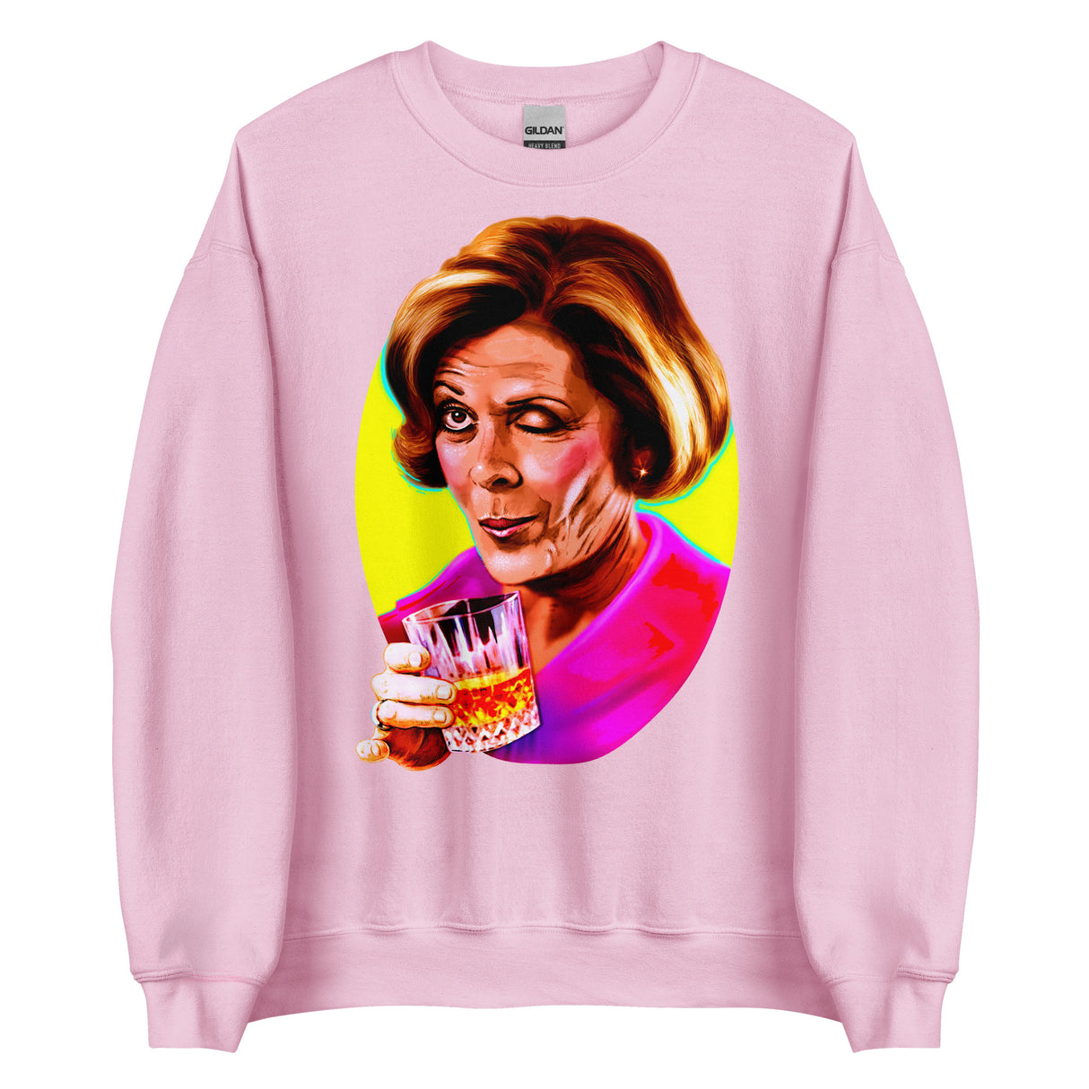 Wink and Drink (Sweatshirt)-Sweatshirt-Swish Embassy