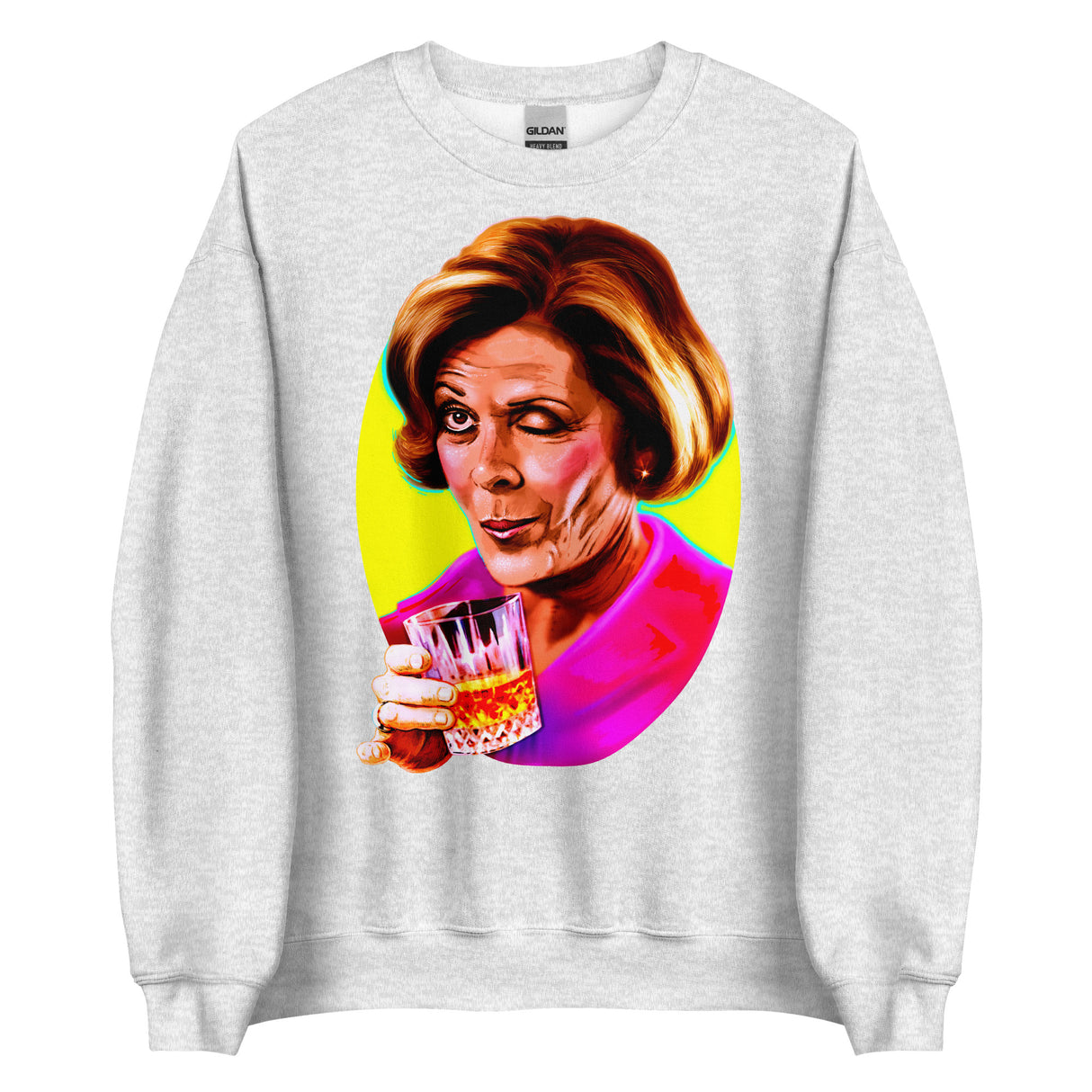 Wink and Drink (Sweatshirt)-Sweatshirt-Swish Embassy