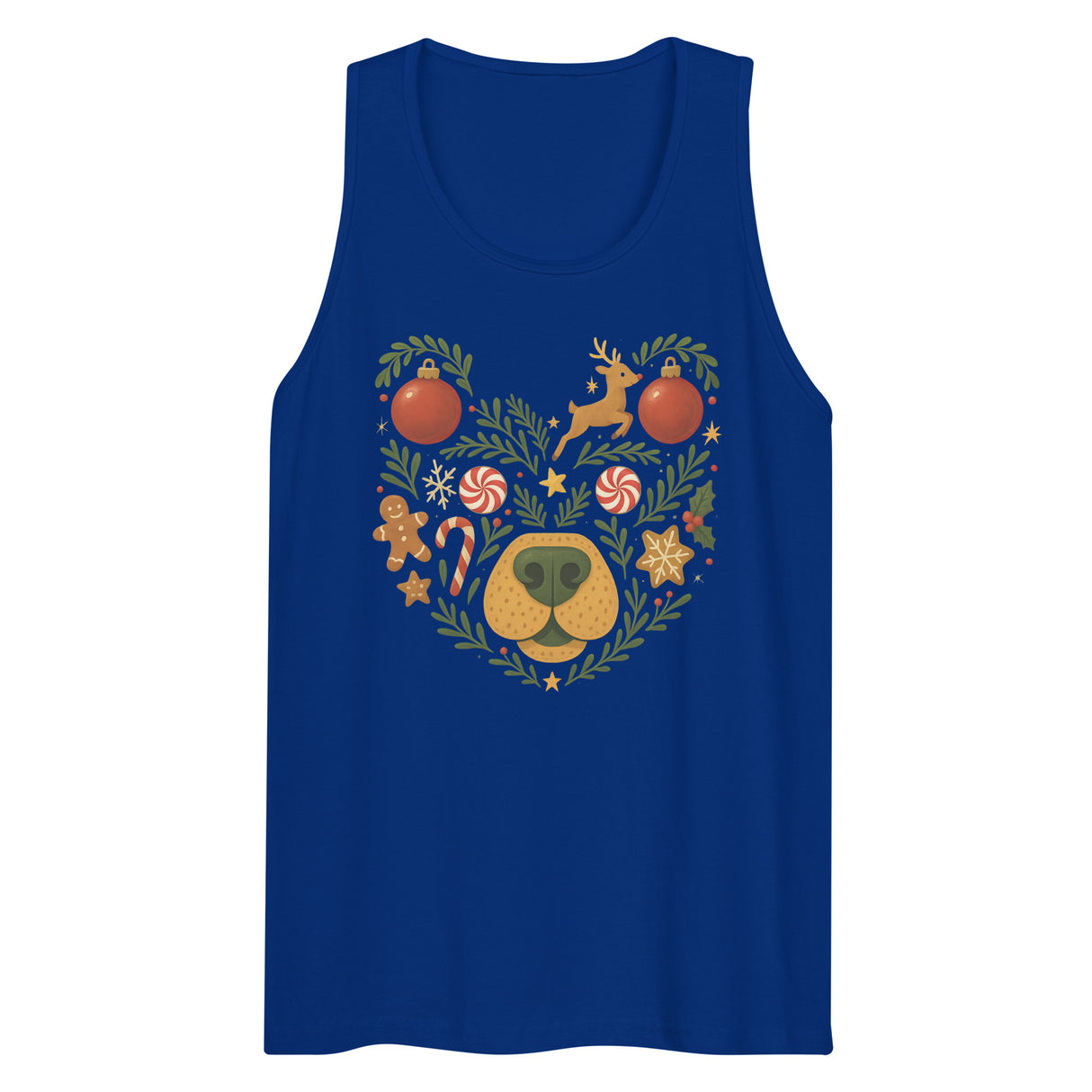Winter Bear (Tank top)-Tank Top-Swish Embassy