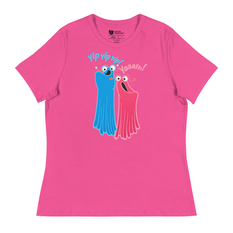 Yip Yip Yasss (Women's Relaxed T-Shirt)-Women's T-Shirts-Swish Embassy