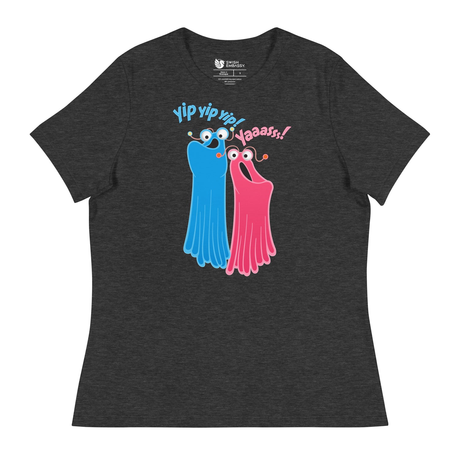 Yip Yip Yasss (Women's Relaxed T-Shirt)-Women's T-Shirts-Swish Embassy