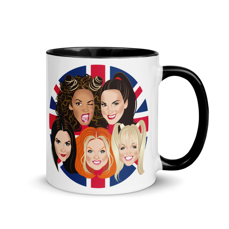 Girl Power (Mug) - Black