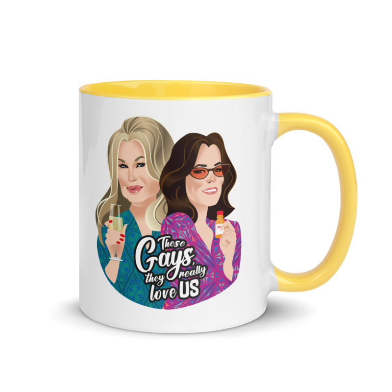 These Gays Love Us (Mug) - Yellow