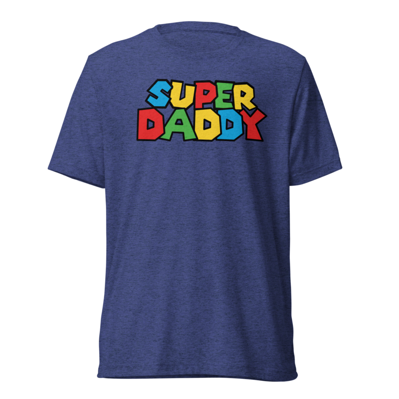 Super Daddy (Triblend) - Navy Triblend