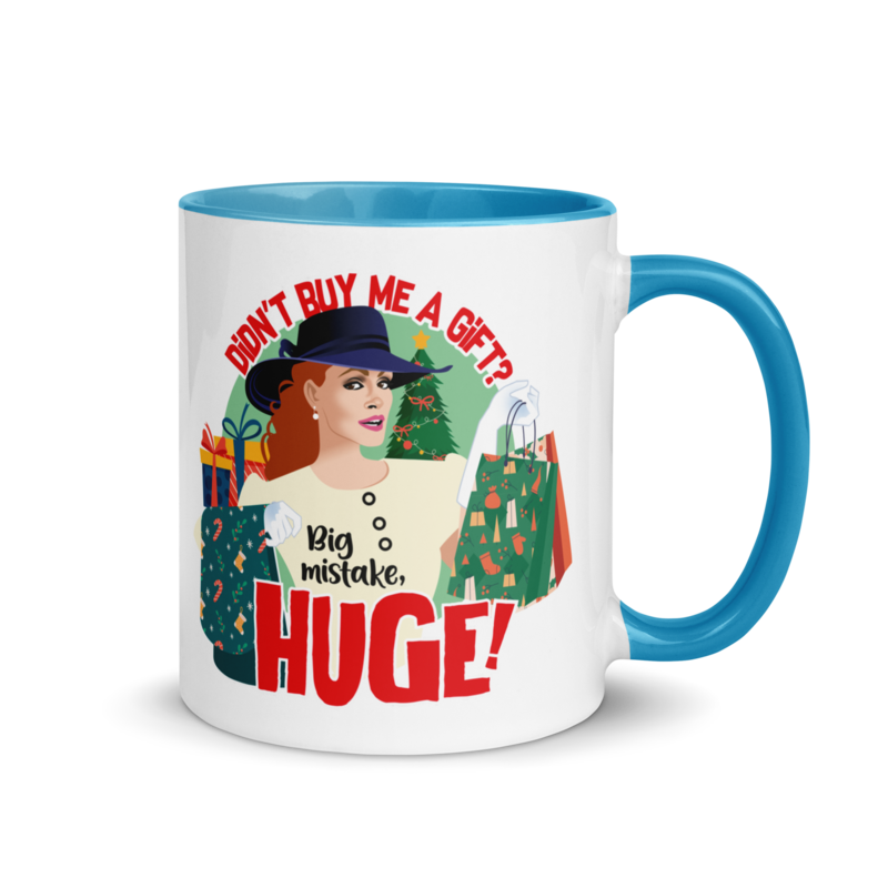 No Gift? Big Mistake (Mug) - Blue