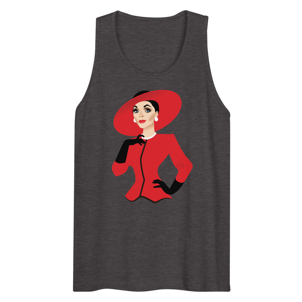 The Ex-Wife (Tank Top) - Charcoal Heather