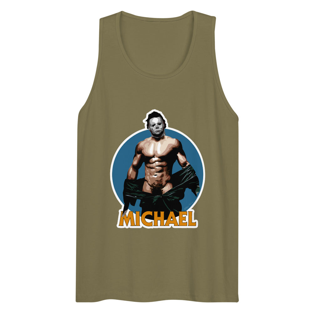 Michael (Tank Top) - Military Green