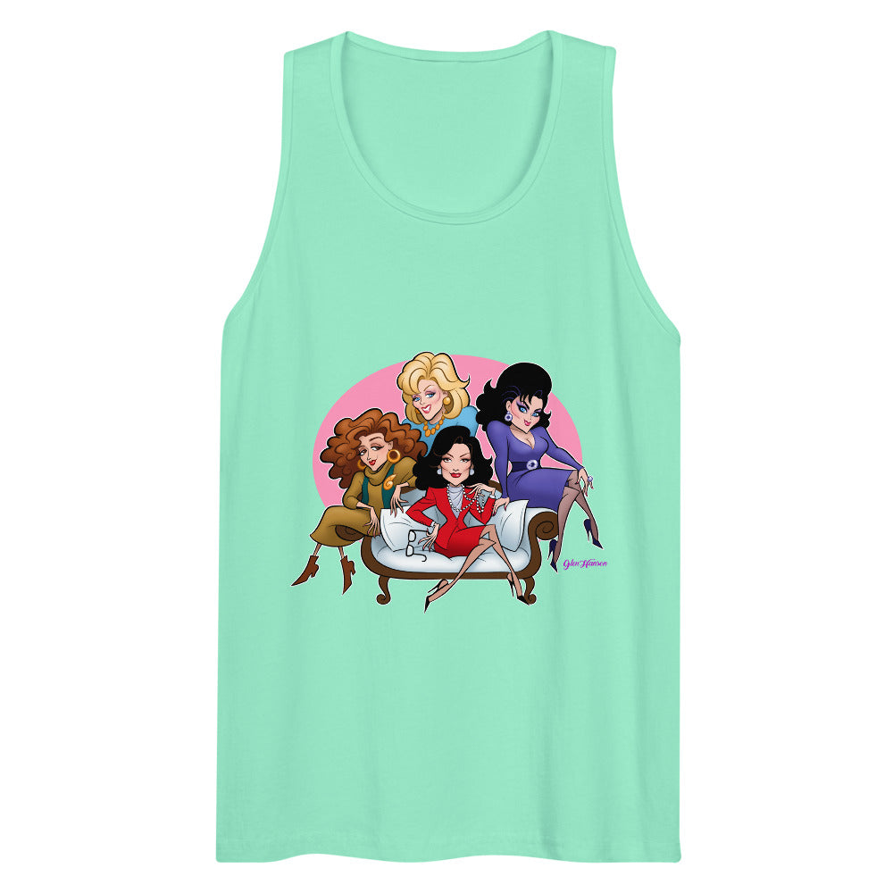 Southern Belles (Tank Top) - Mint
