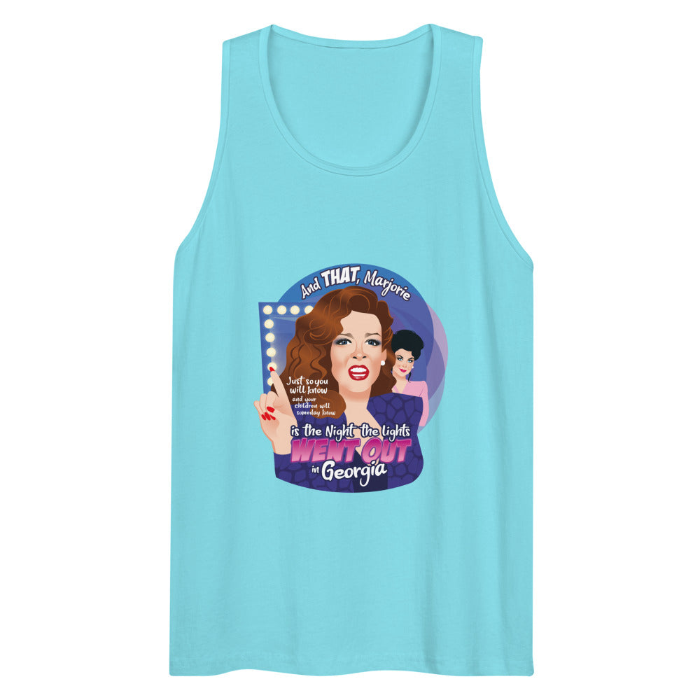 Just So You Know (Tank Top) - Pacific Blue