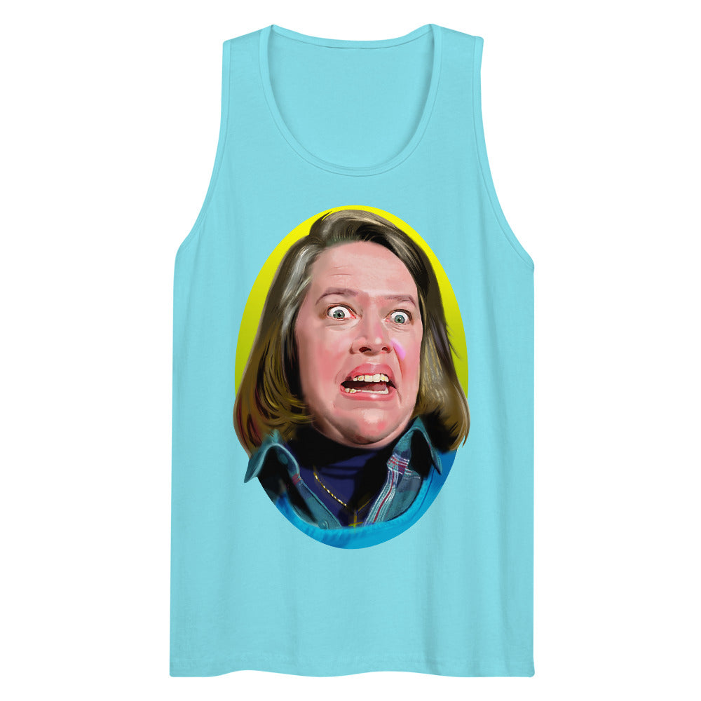 Fan-tastic and Deranged (Tank Top) - Pacific Blue