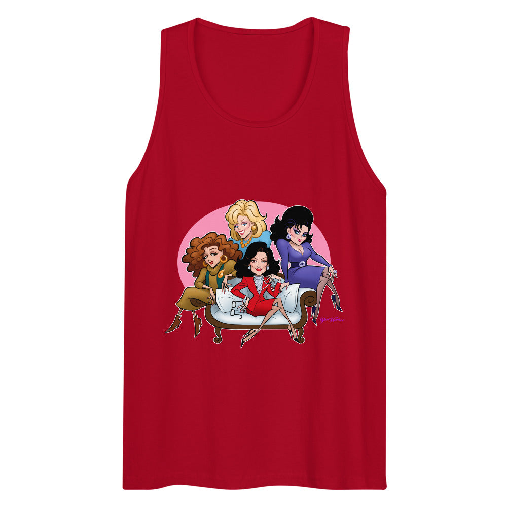 Southern Belles (Tank Top) - Red