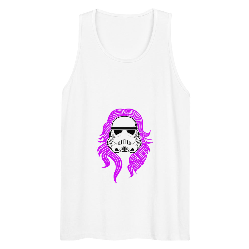 May the Fierce Be With You (Tank Top) - White