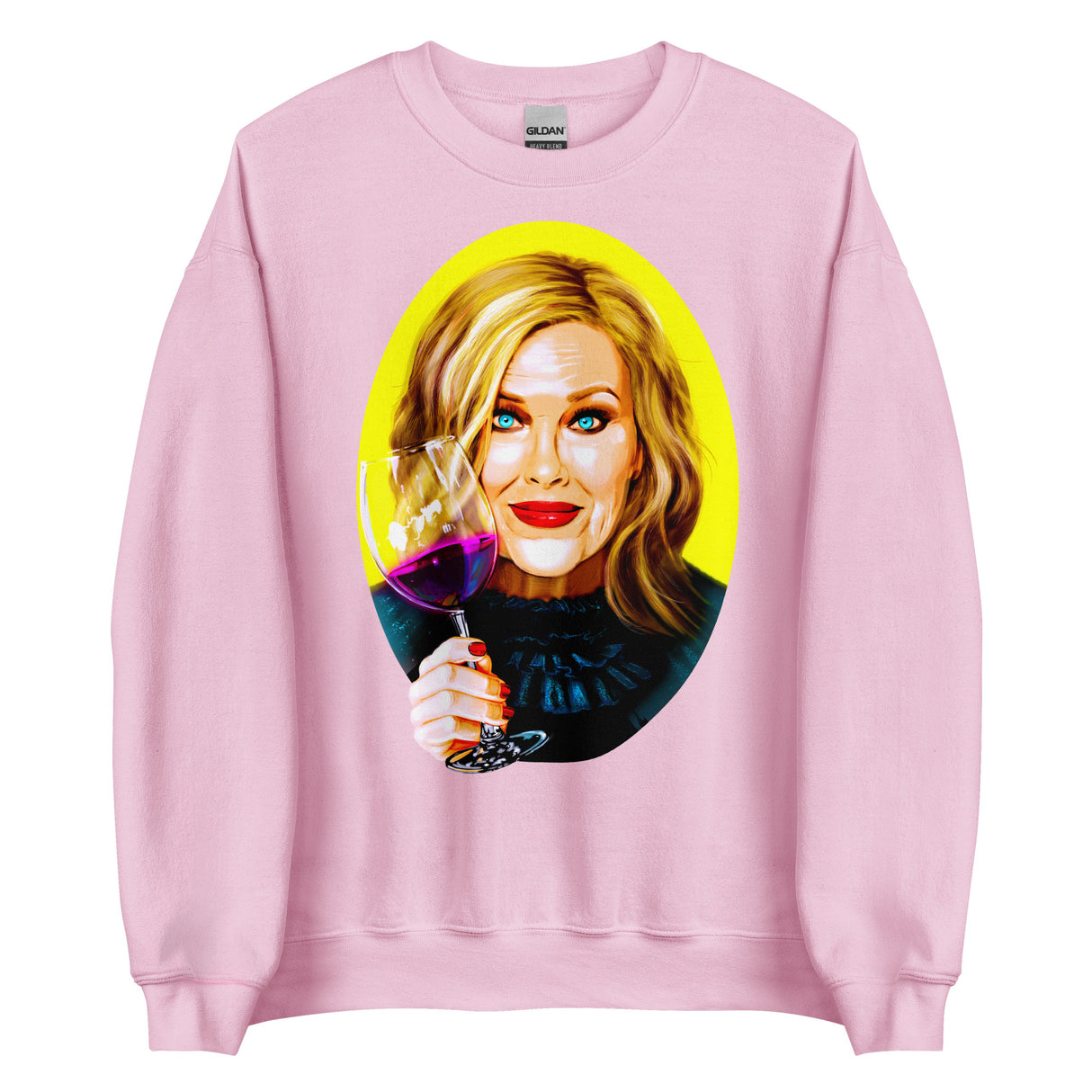 A Lotta Bit Chardonnay (Sweatshirt)-Sweatshirt-Swish Embassy