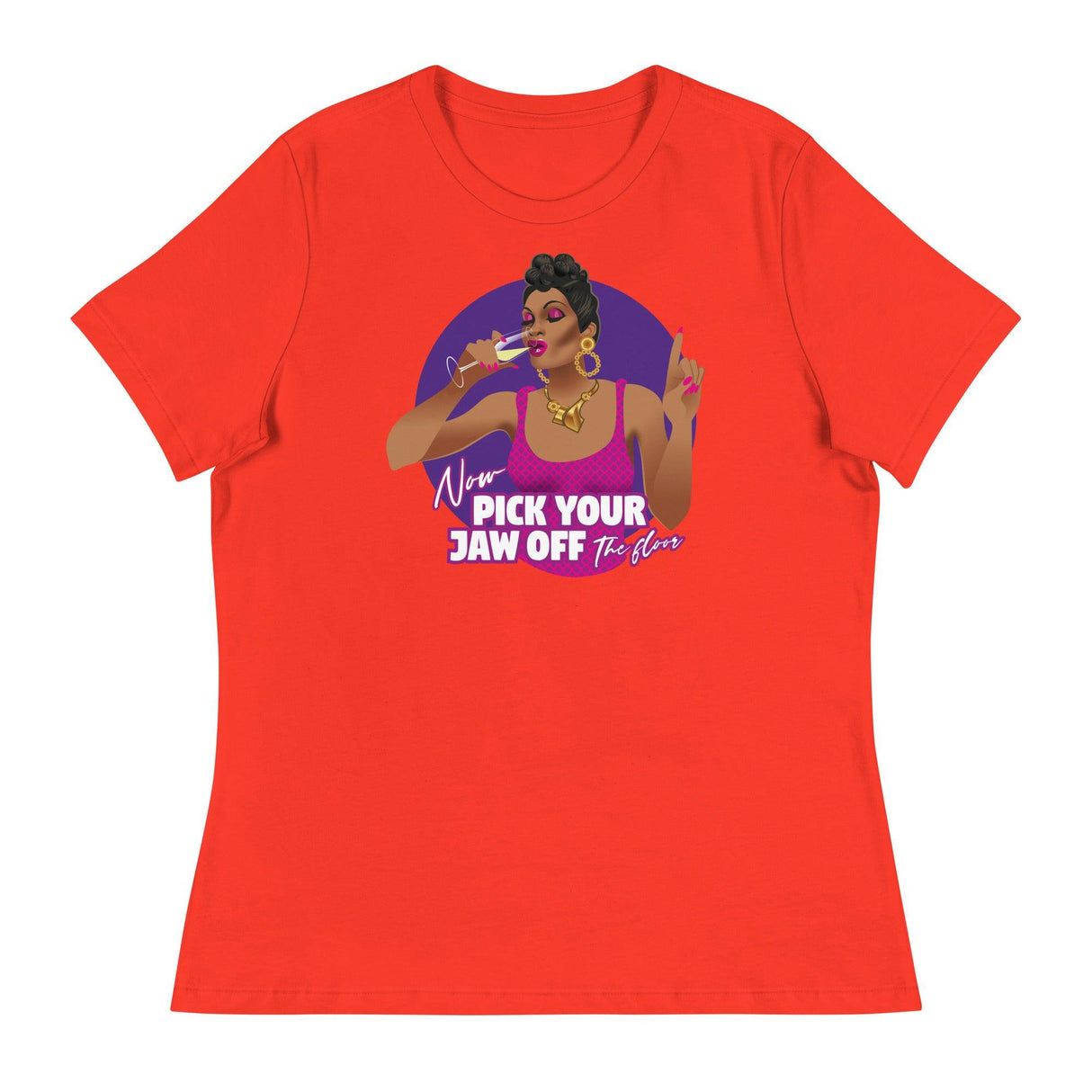 Abundantly Clear (Women's Relaxed T-Shirt)-Women's T-Shirts-Swish Embassy