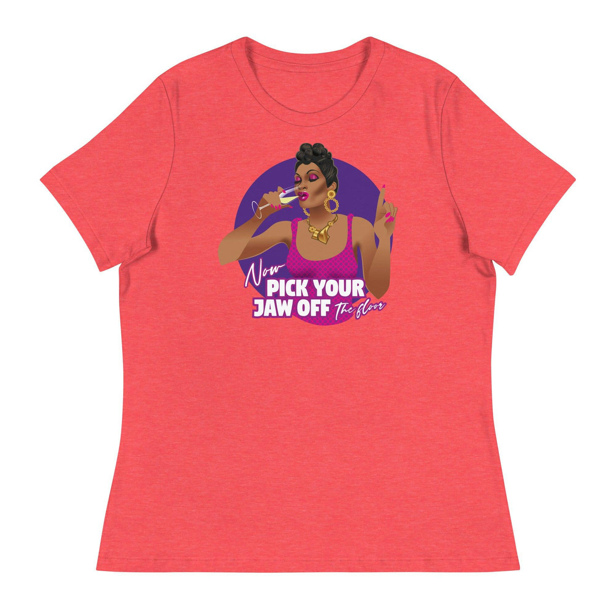 Abundantly Clear (Women's Relaxed T-Shirt)-Women's T-Shirts-Swish Embassy