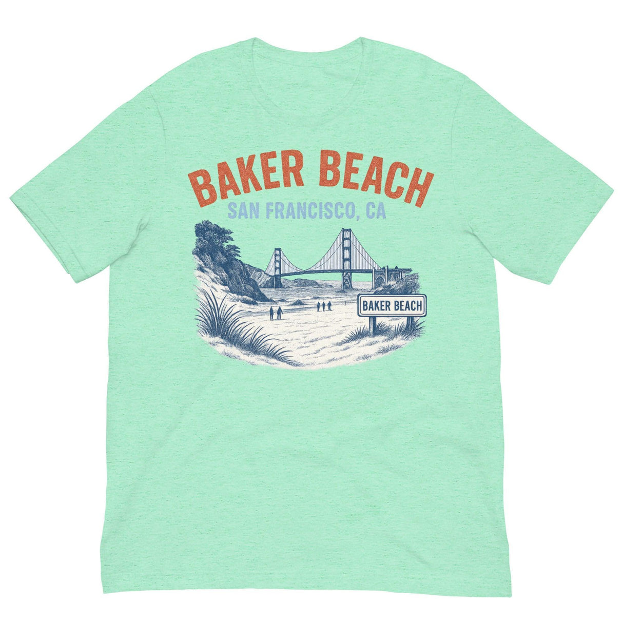 Baker Beach-T-Shirts-Swish Embassy
