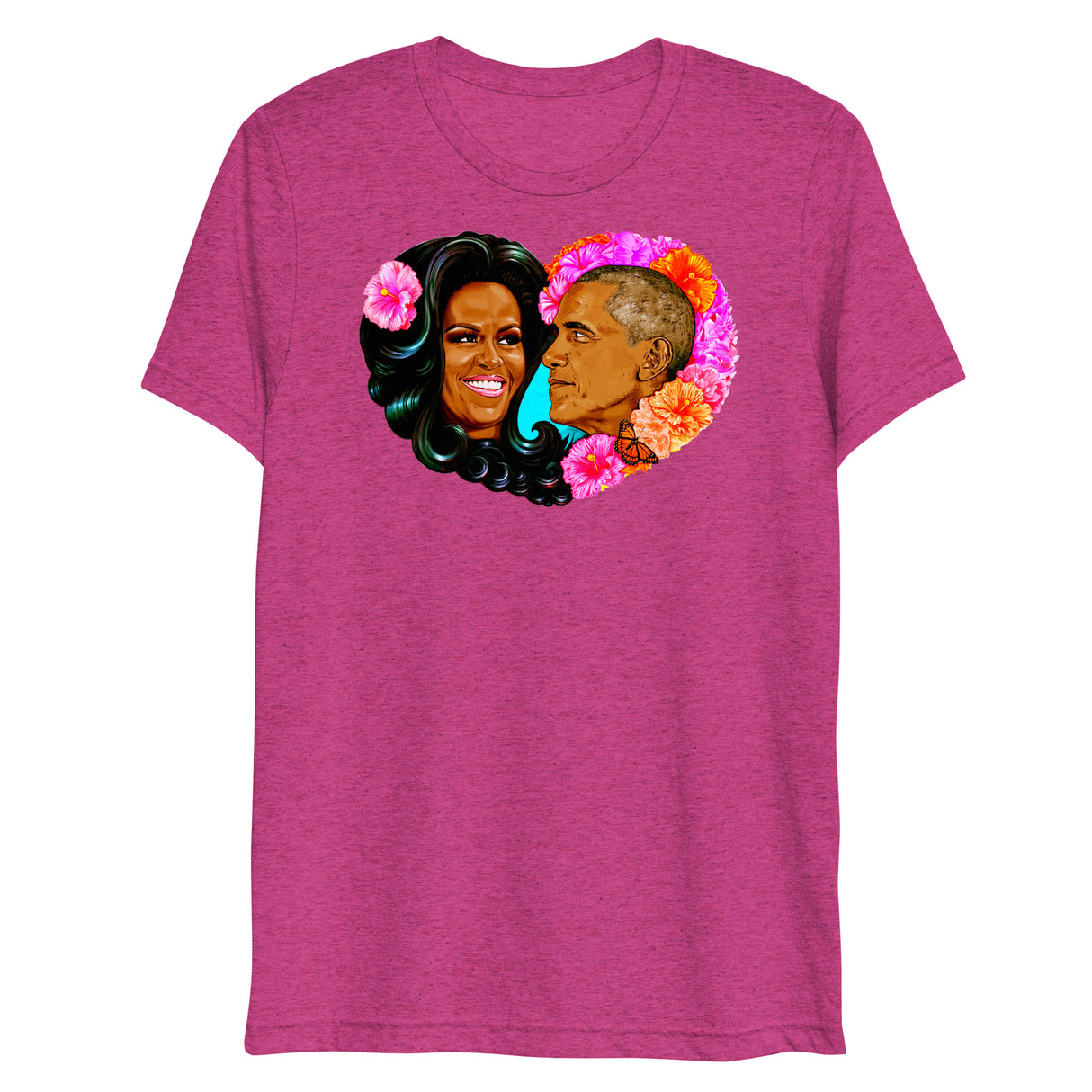 Barack to the Future (Triblend)-Triblend T-Shirt-Swish Embassy
