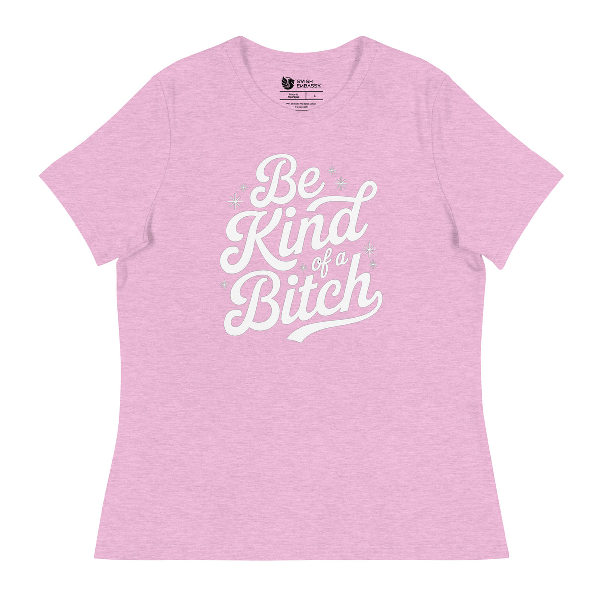 Be Kind of a B*tch (Women's Relaxed T-Shirt)-Women's T-Shirts-Swish Embassy