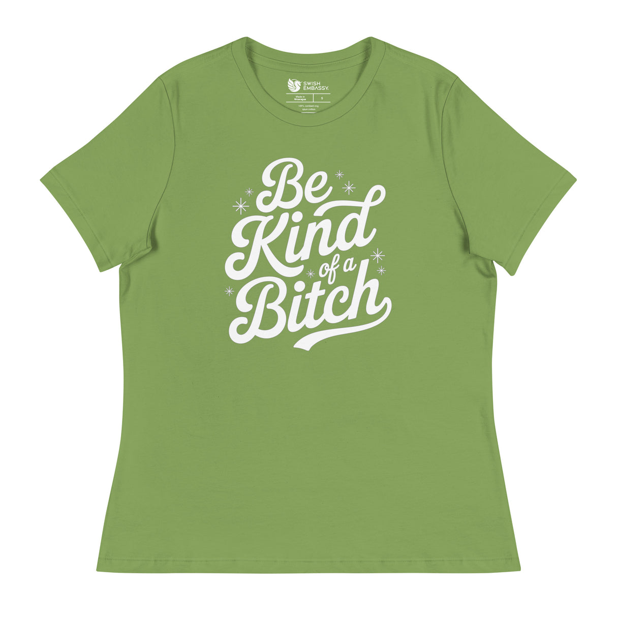 Be Kind of a B*tch (Women's Relaxed T-Shirt)-Women's T-Shirts-Swish Embassy