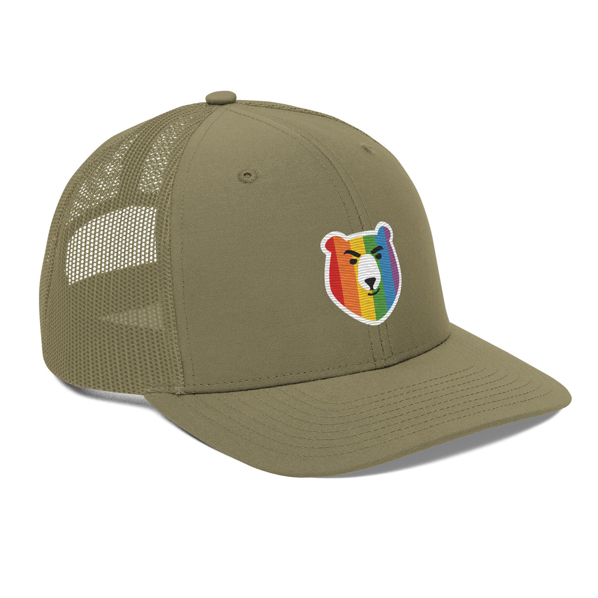 Bear Face Rainbow (Headwear)-Headwear-Swish Embassy