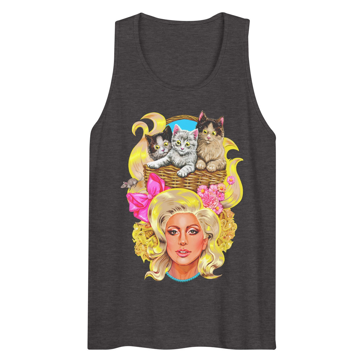 Born This Purrfect (Tank Top)-Tank Top-Swish Embassy