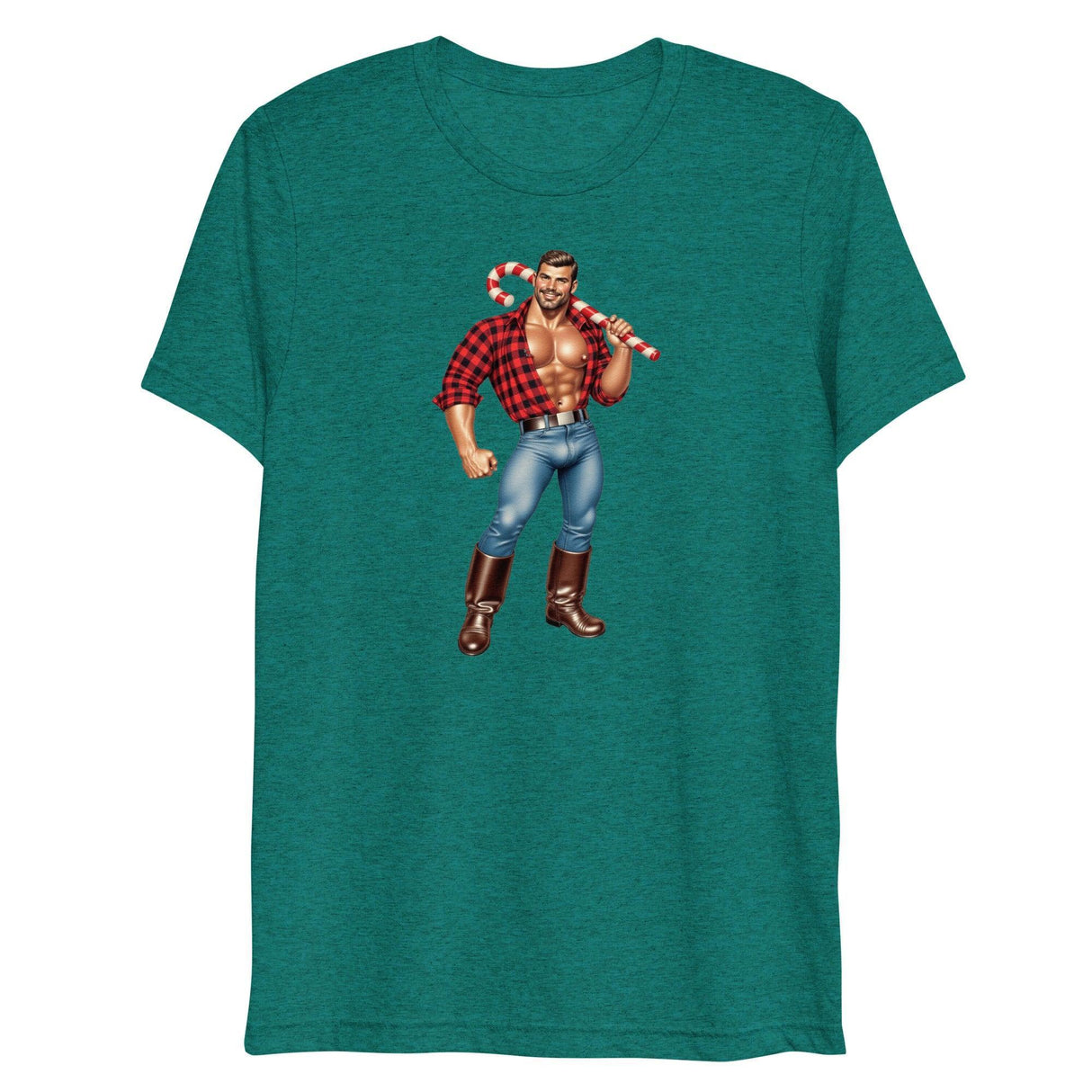 Candy Man (Triblend)-Christmas Triblends-Swish Embassy