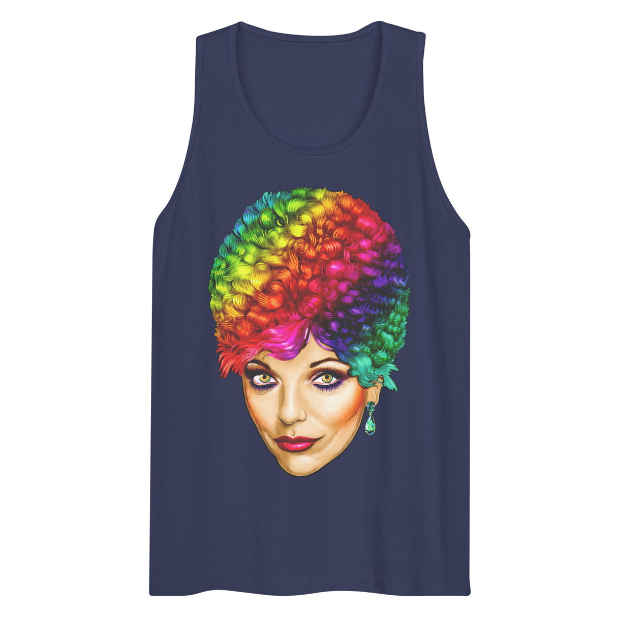 Carrington Meets Crayola (Tank Top)-Tank Top-Swish Embassy