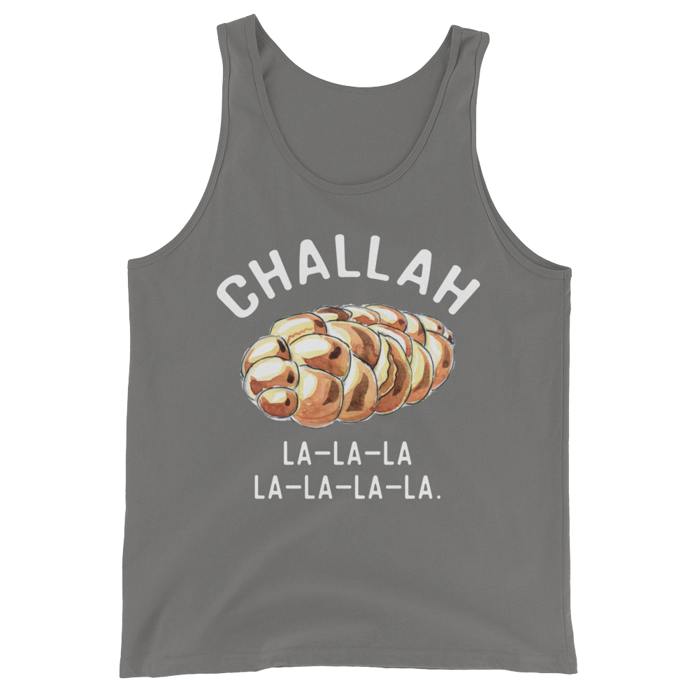 Challah Holidays (Tank Top)-Christmas Tank Tops-Swish Embassy
