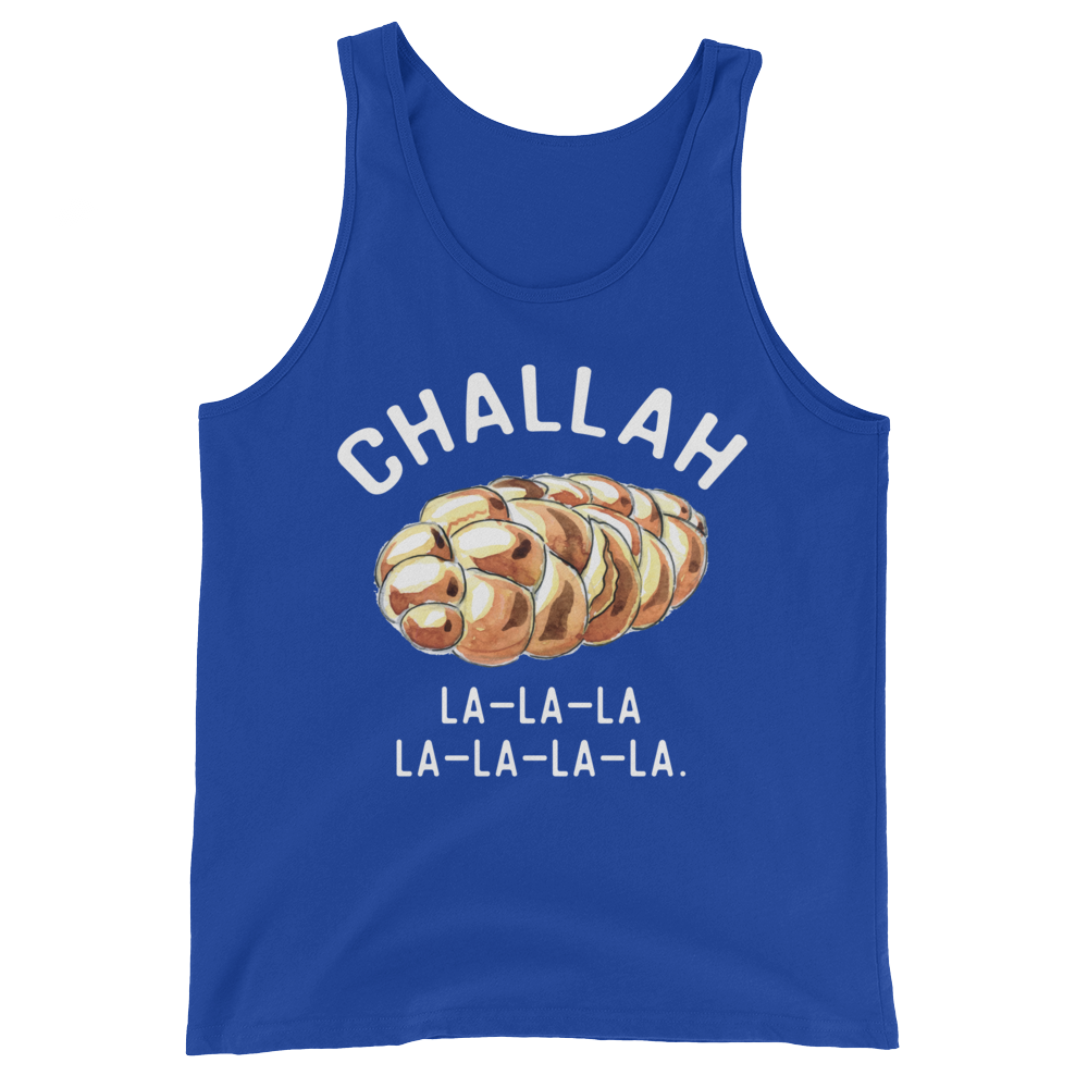Challah Holidays (Tank Top)-Christmas Tank Tops-Swish Embassy