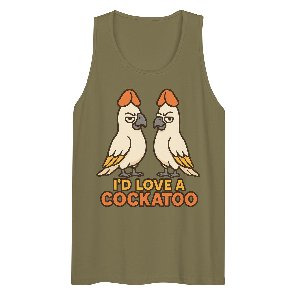 Cockatoo (Tank Top)-Tank Top-Swish Embassy
